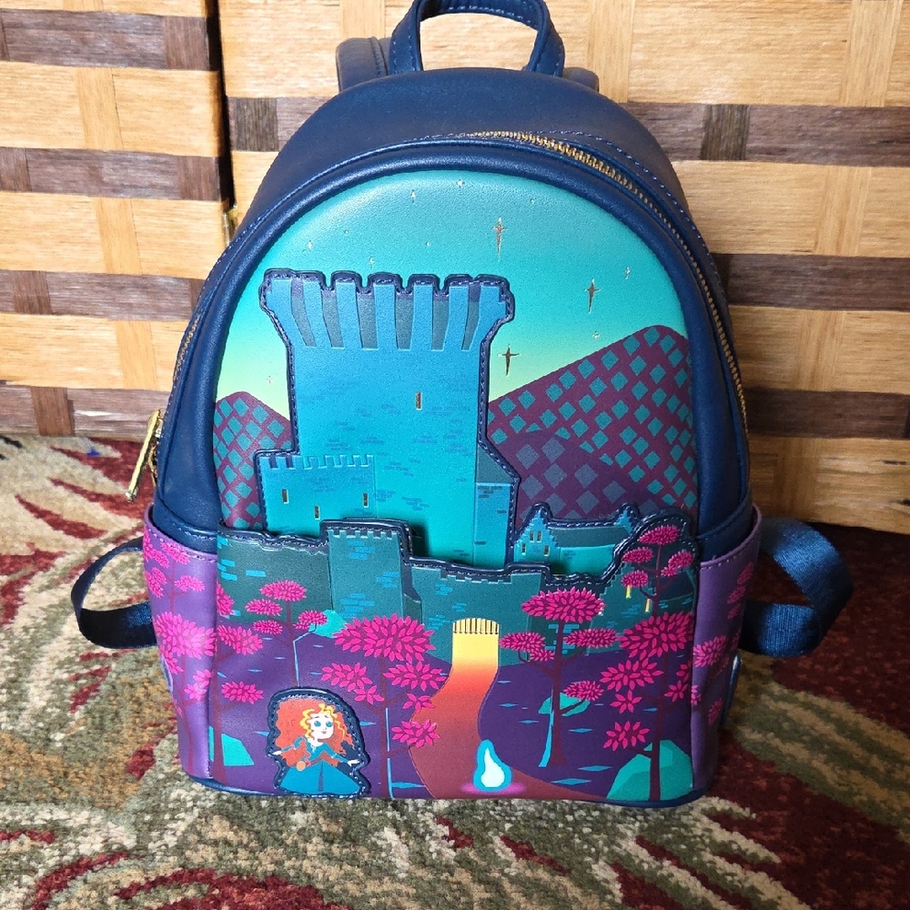 NWOT! Pixar LOUNGEFLY BACKPACK - Picture 1 of 13